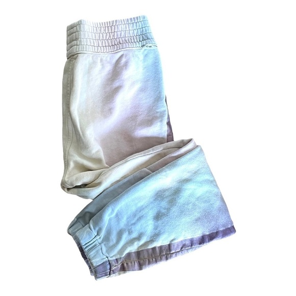 Mother Springy Lounger Jogger Pant Pastel Tie Dye Purple Stripe XS - Picture 9 of 9